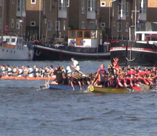 Dragon Boat Wash Riding vs. Nose-to-Tail Drafting