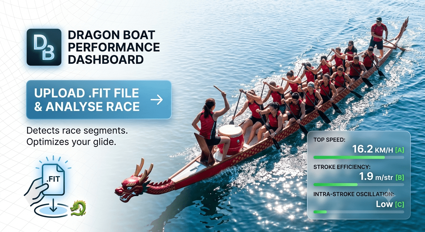 Dragon Boat Performance Dashboard Tool